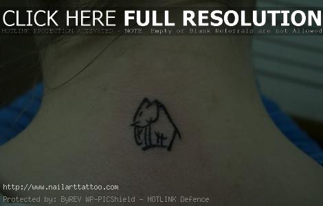Elephant Tattoos For Girls