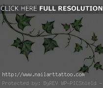 English Ivy Tattoos Designs