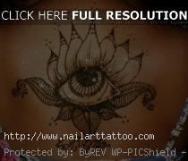 Eye Of The Lotus Tattoos