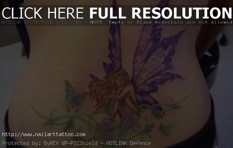 Fairy Tattoos On Lower Back