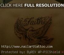 Faith Tattoos With Doves