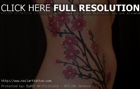 Female Flower Tattoos Designs