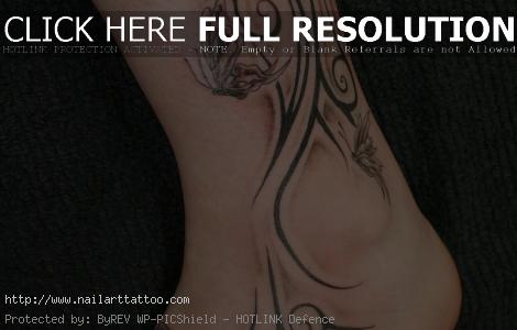 Female Leg Tattoos Designs