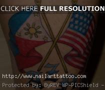 Filipino Flag Tattoos Designs
