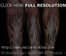 Fire And Flame Tattoos