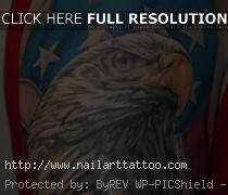 Flag And Eagle Tattoos