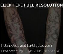 Flame Tattoos On Arm