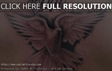 Flying Dove Tattoos Designs