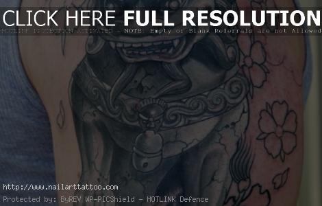 Foo Dog Tattoos Pictures