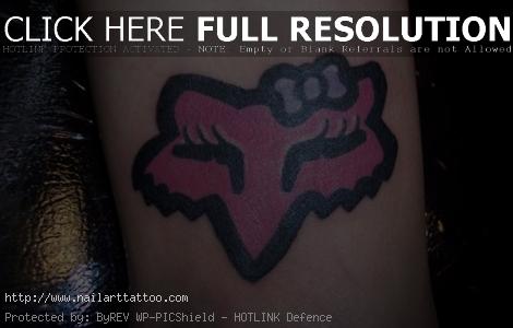 Fox Racing Tattoos For Girls