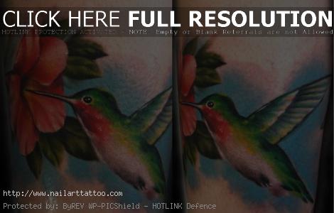 Free Hummingbird Tattoos Designs