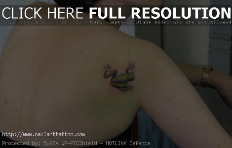 Frog Tattoos For Girls