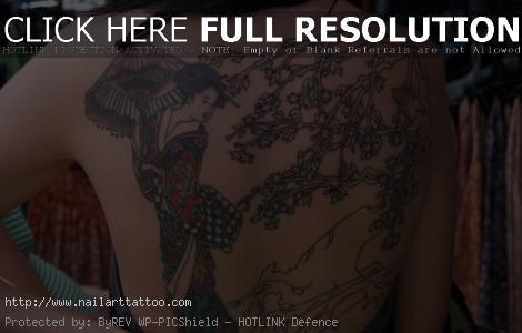 Geisha Tattoos For Women
