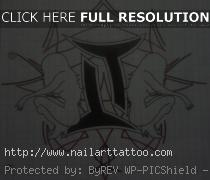 Gemini Tattoos Designs For Guys