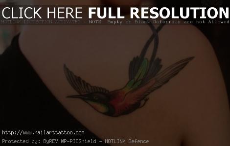 Girl Back Shoulder Tattoos