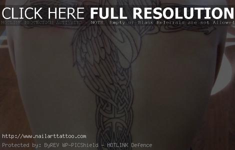 Girl Celtic Cross Tattoos