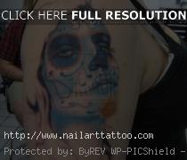 Girl Sugar Skull Tattoos