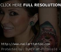 Girl With Shark Tattoos