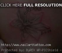 Gladiolus Flower Tattoos Designs