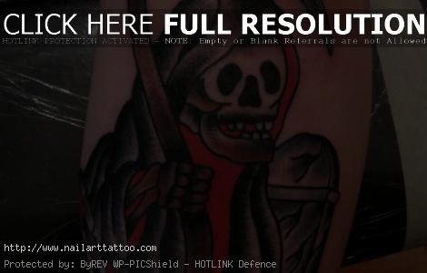 Grim Reaper Tattoos Designs