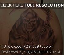 Grim Reaper Tattoos For Men