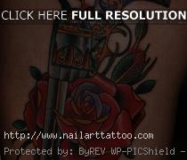 Gun And Rose Tattoos