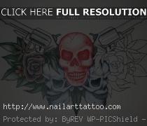 Guns And Skulls Tattoos
