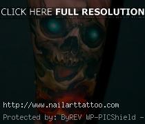 Half Sleeve Skull Tattoos