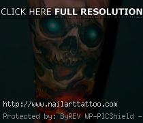 Half Sleeve Skull Tattoos