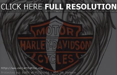 Harley Davidson Tattoos Designs