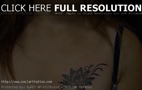 Hawaiian Flower Tattoos For Women