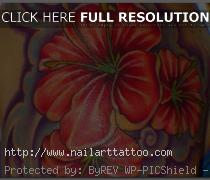 Hawaiian Hibiscus Flower Tattoos