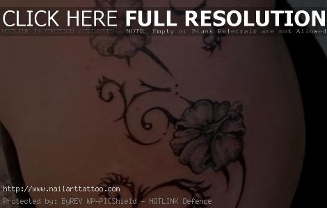 Hawaiian Tribal Shoulder Tattoos