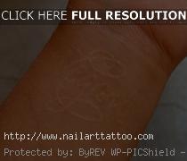 Healed White Ink Tattoos
