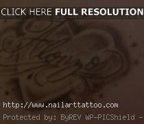 Heart And Name Tattoos