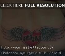 Heart Lower Back Tattoos