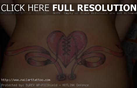 Hearts And Ribbons Tattoos