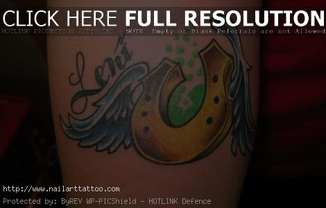 Horseshoe Tattoos For Women