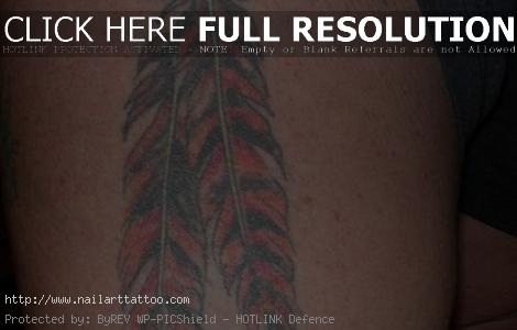 Indian Feather Tattoos Designs