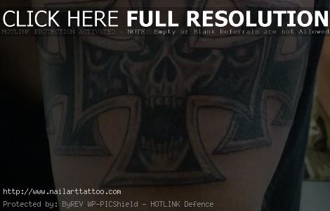 Iron Cross Tattoos Designs