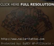 Japanese Fan Tattoos Designs