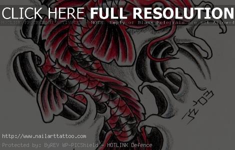 Japanese Fish Tattoos Designs