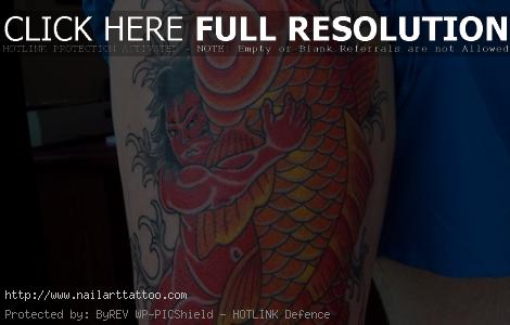 Japanese Leg Tattoos Designs