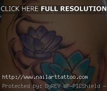Japanese Lotus Flower Tattoos