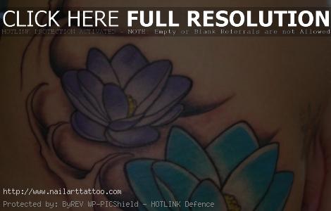 Japanese Lotus Flower Tattoos