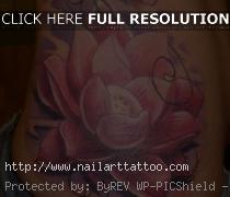 Japanese Lotus Flower Tattoos Designs