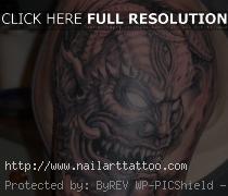 Japanese Mask Tattoos Designs