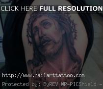 Jesus Crown Of Thorns Tattoos