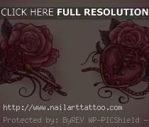 Key And Locket Tattoos Designs