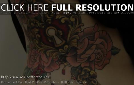 Key Lock Tattoos Designs